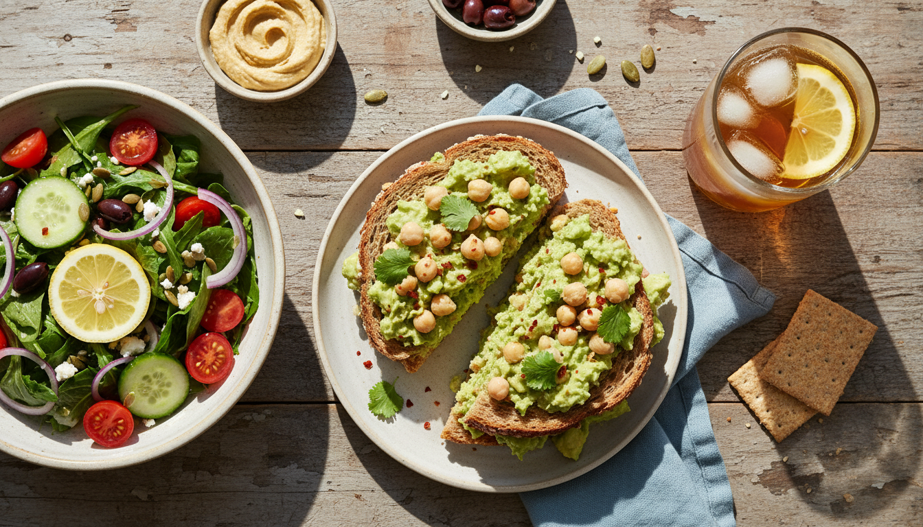 7 Best 10 Minute Vegetarian Lunch Recipes for Work