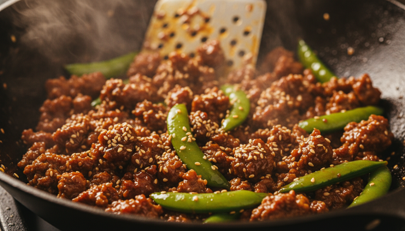 Healthy Ground Beef Stir Fry Meal Prep (30-Minute)