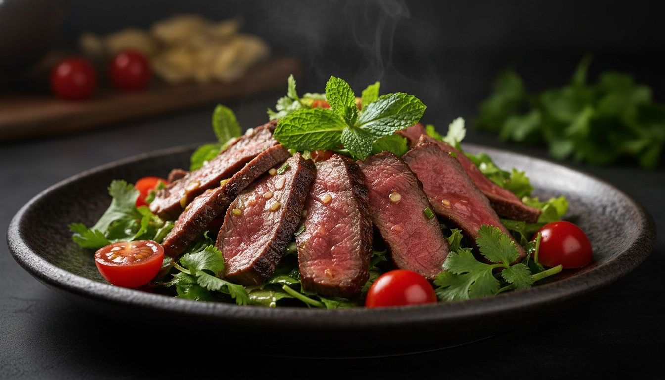 Thai Beef Salad Recipe Healthy, Fresh & Easy