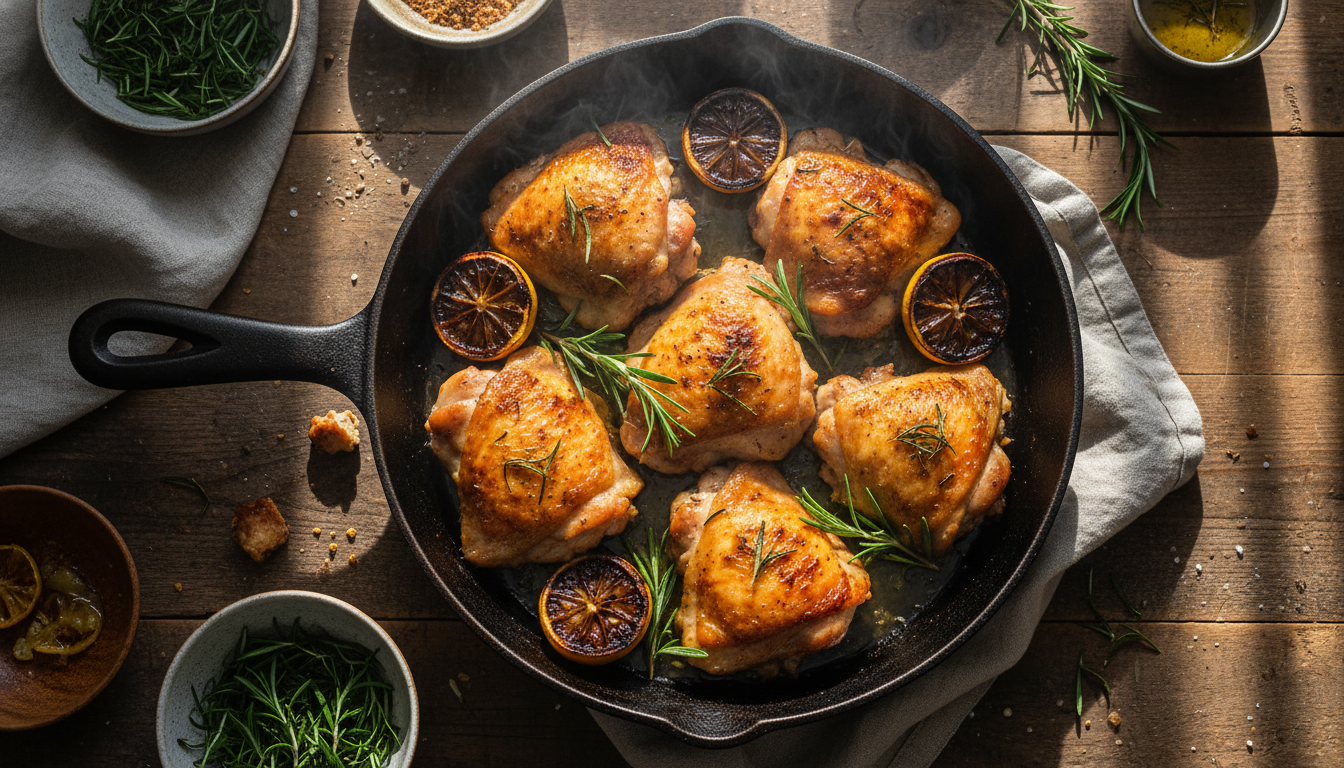 Healthy Baked Chicken Thigh Recipes: 5 Easy Meals 1 healthy baked chicken thigh recipes