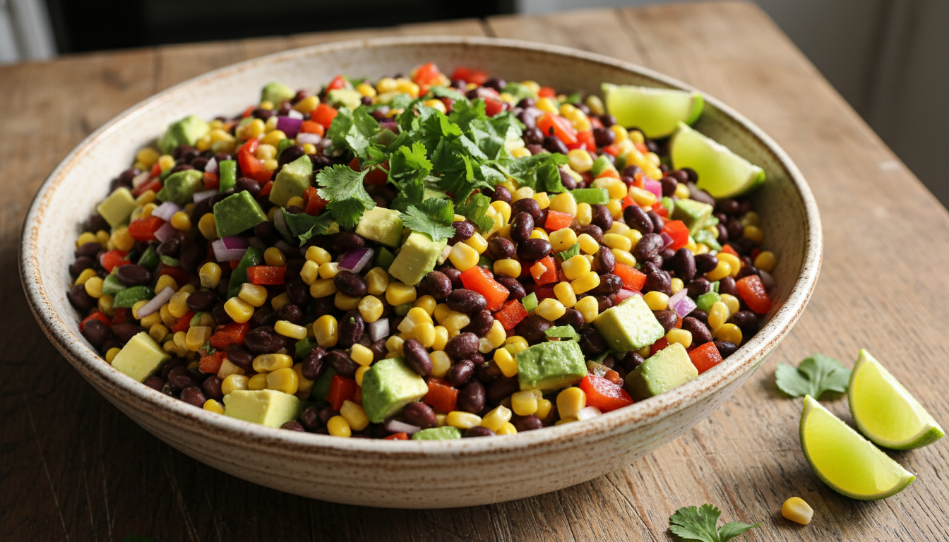 Healthy Black Bean and Corn Mexican Salad Recipe Guide