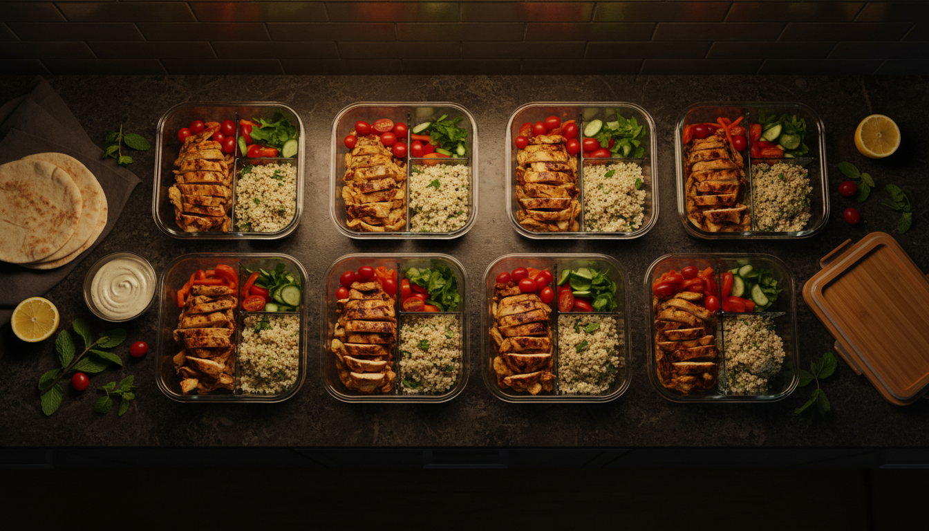 quick halal lunch recipes for busy weeknights