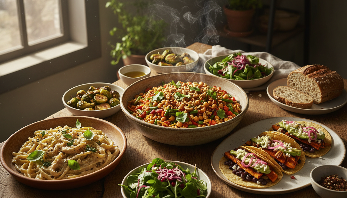 7 Quick Healthy Vegan Dinners for Busy Weeknights 1 quick healthy vegan dinners for busy weeknights
