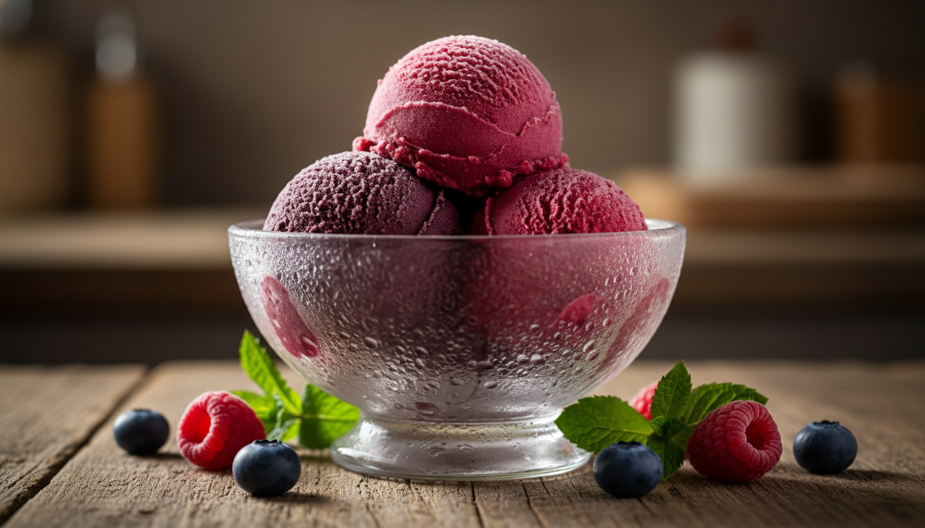 Mixed Berry Sorbet: Refreshing, Easy & Dairy-Free