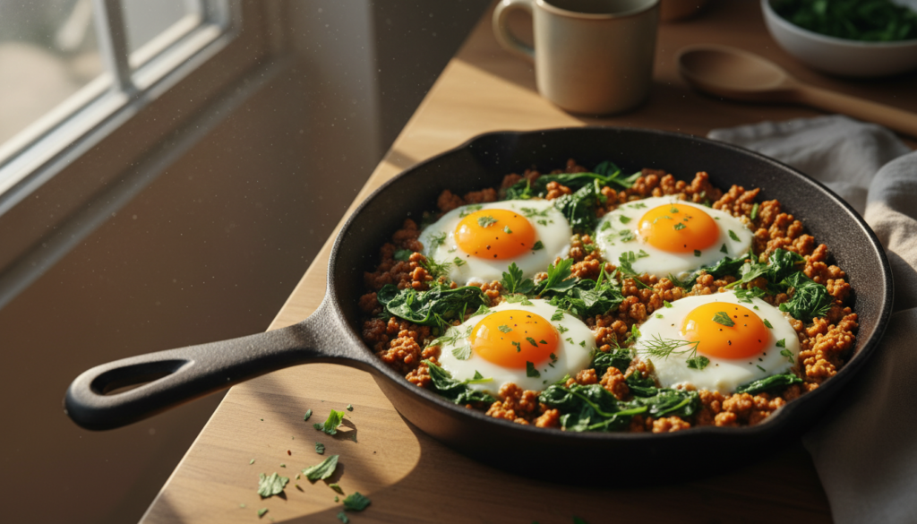 keto ground beef breakfast recipes